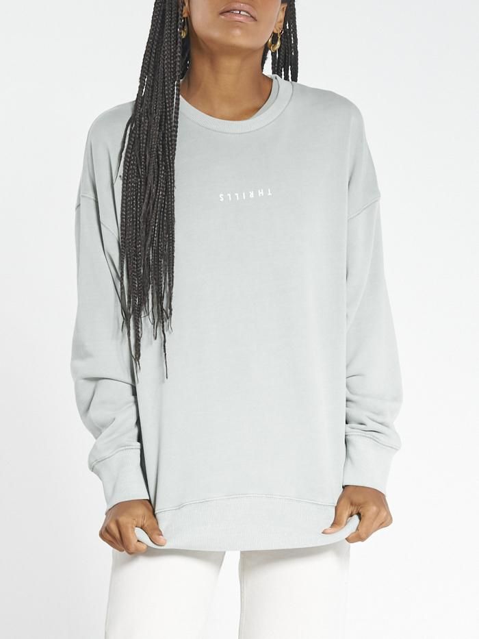 Minimal Thrills Slouch Crew - Eucalyptus sold by Thrills product image thumbnail 4