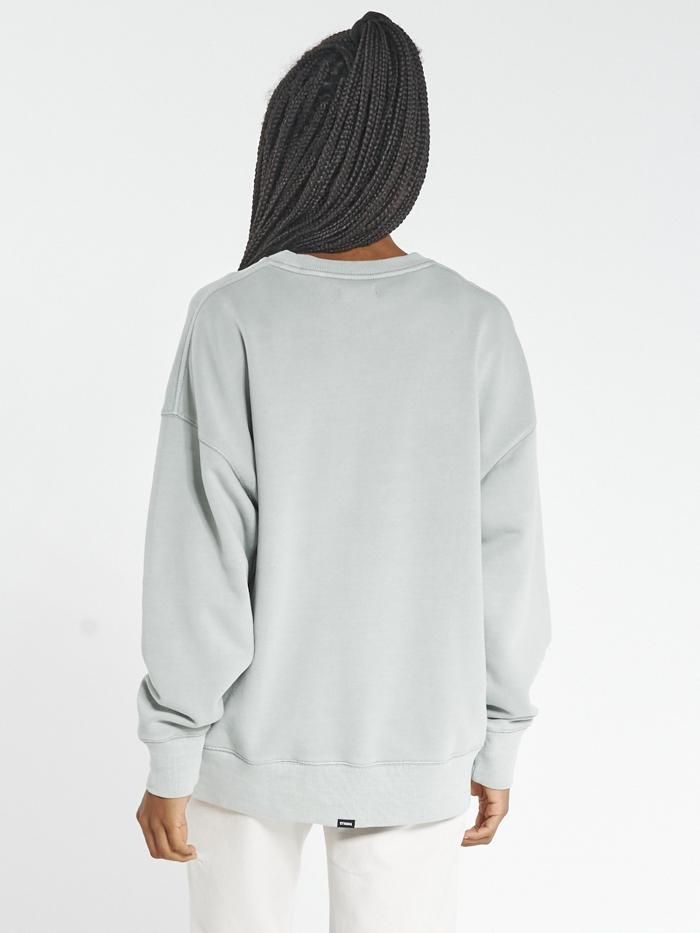 Minimal Thrills Slouch Crew - Eucalyptus sold by Thrills product image thumbnail 3
