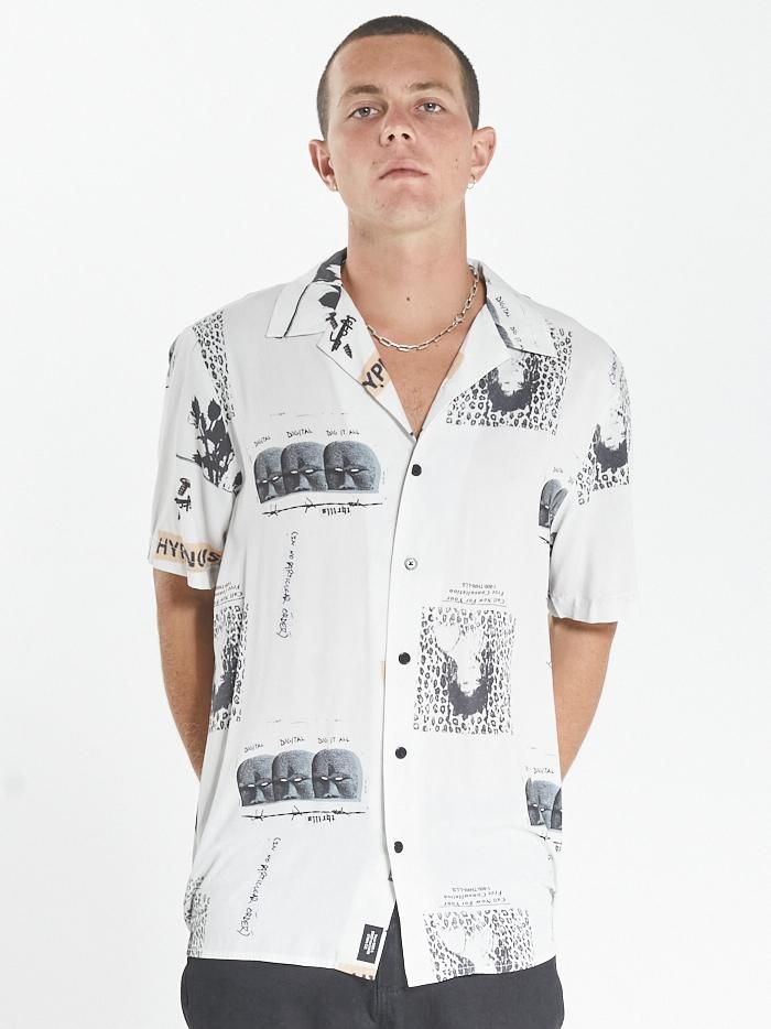 Hypnotica Bowling Shirt - Dirty White sold by Thrills product image thumbnail 3