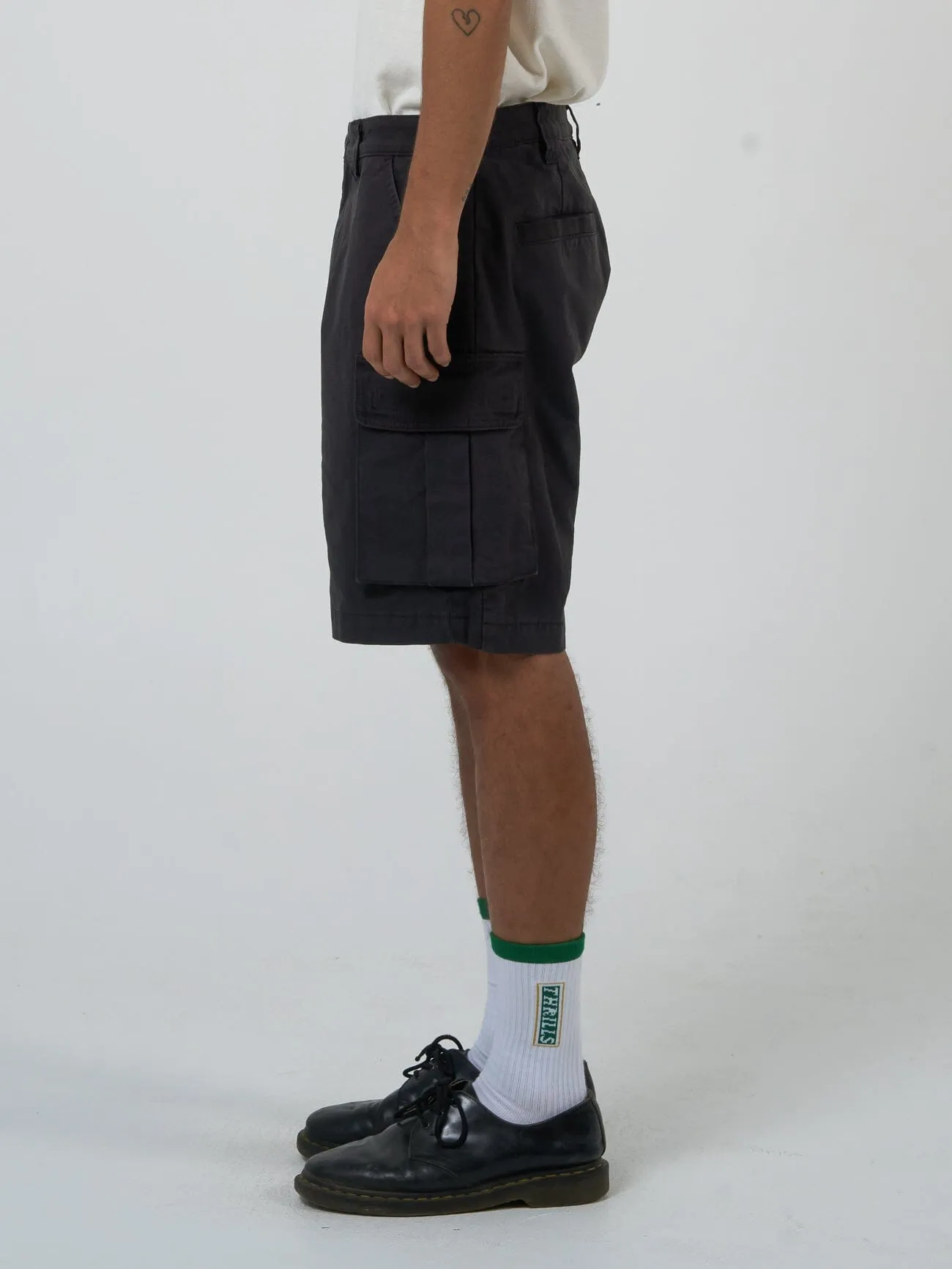 Century Slacker Cargo Short - Black sold by Thrills product image thumbnail 4