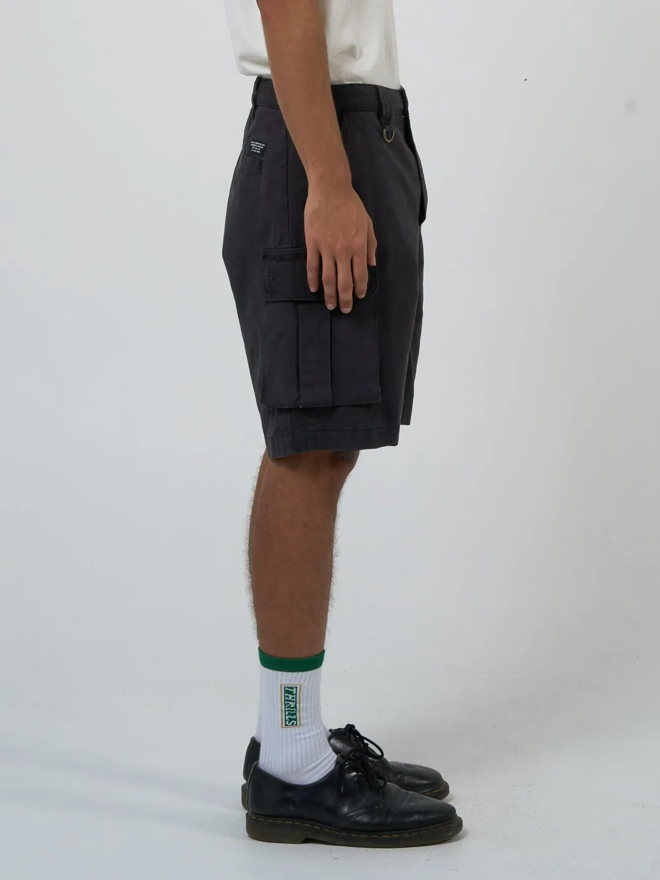 Century Slacker Cargo Short - Black sold by Thrills product image thumbnail 3