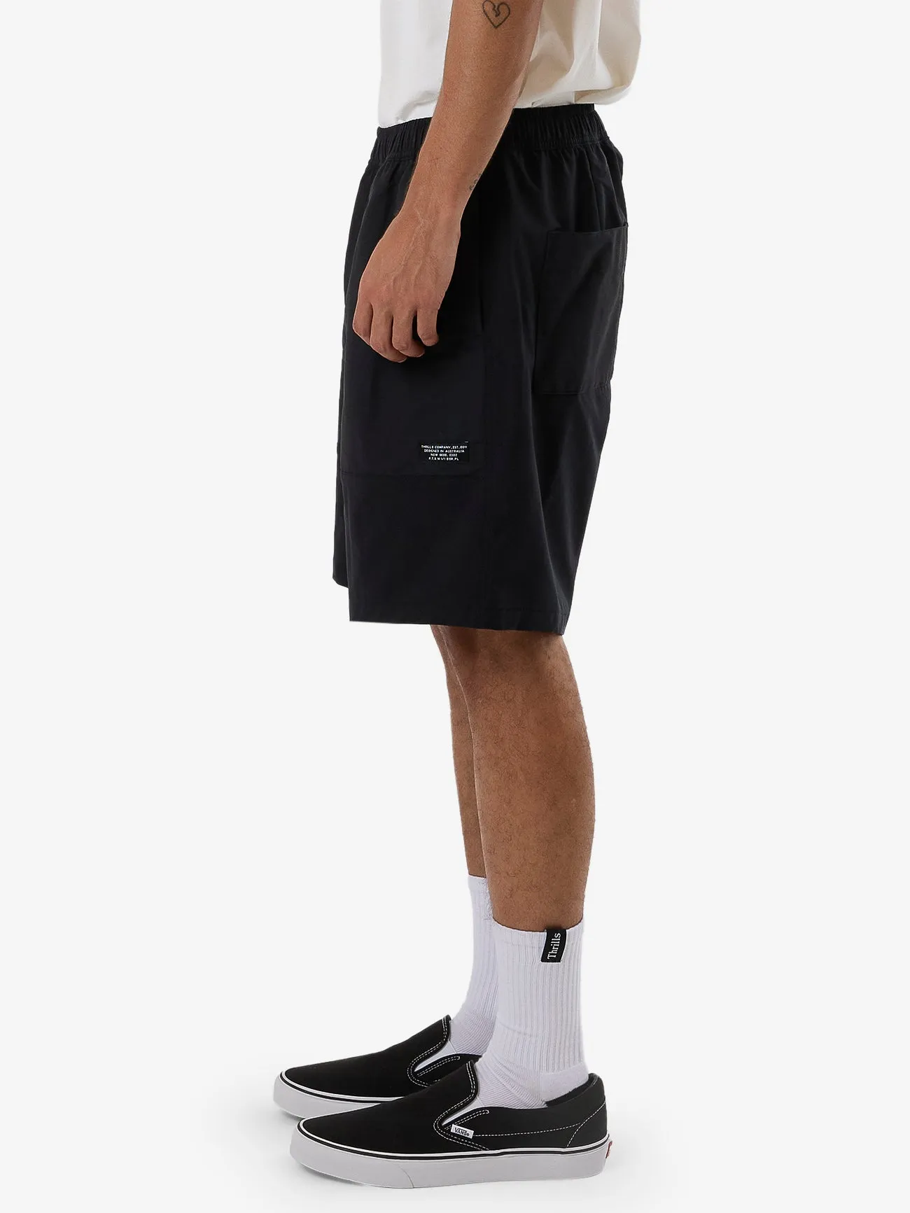 Hidden Short - Black sold by Thrills product image thumbnail 3