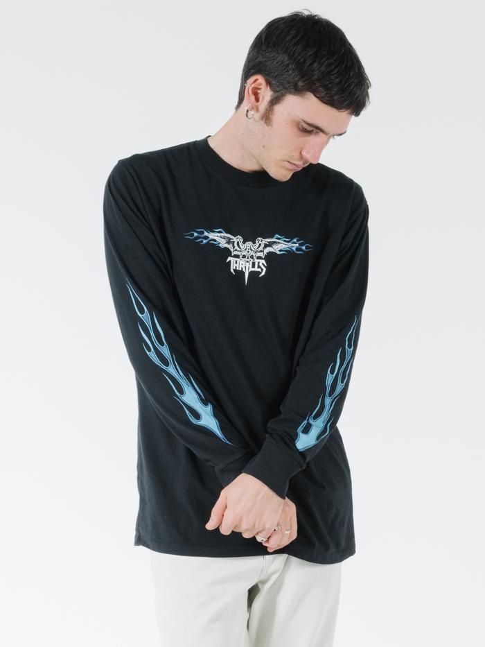 Gateway Merch Fit Long Sleeve Tee - Black sold by Thrills