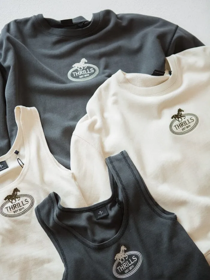 Chariot Oval Slouch Crew - Merch Black sold by Thrills product image thumbnail 5