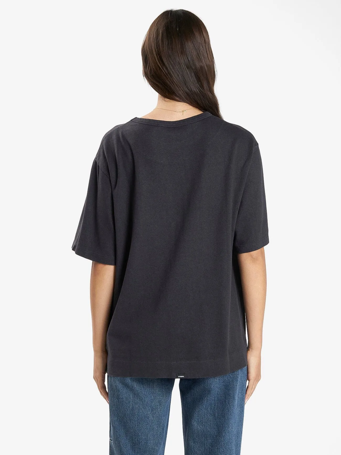 Professional Reality Hemp Box Tee - Washed Black sold by Thrills product image thumbnail 2