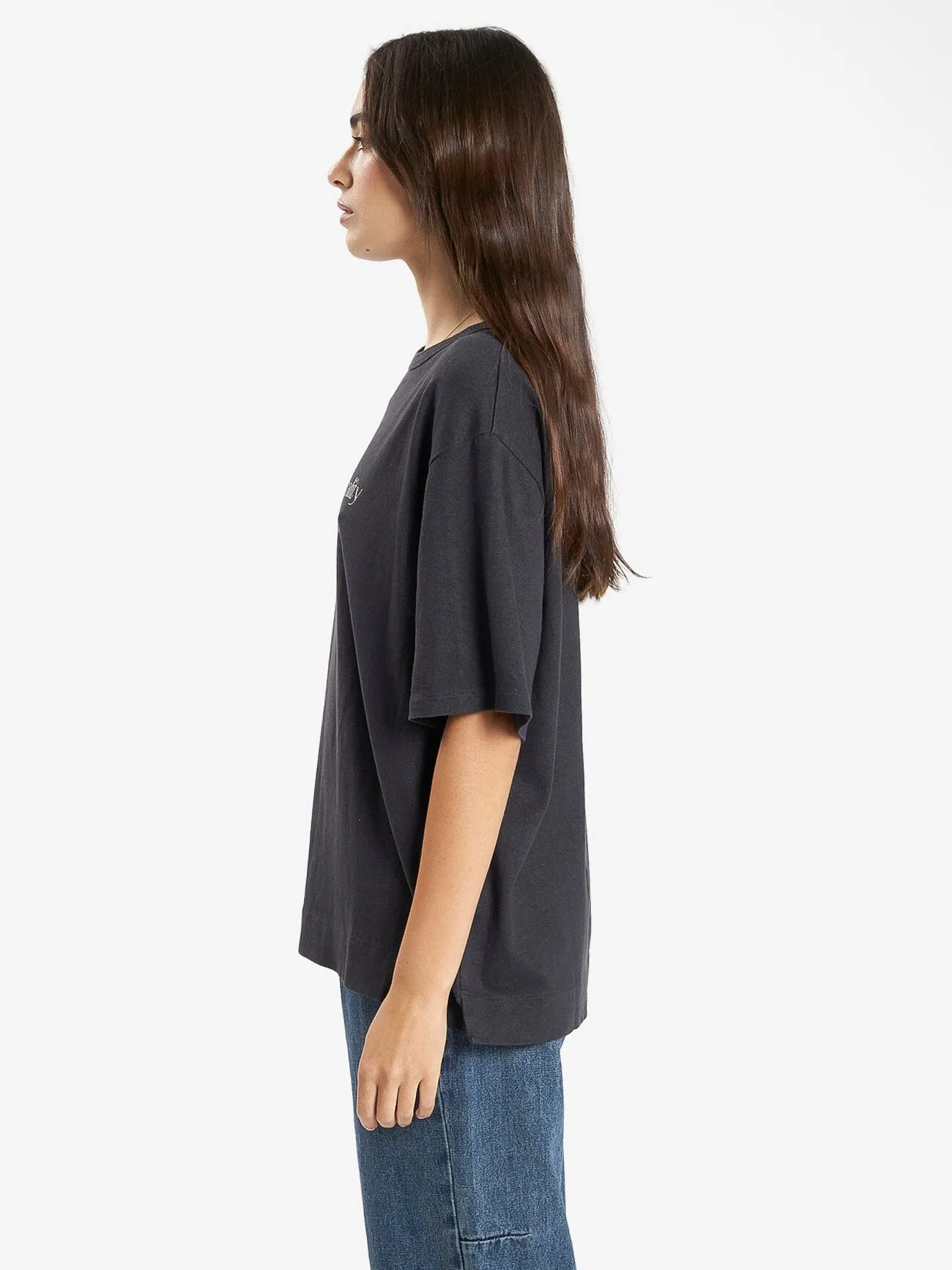 Professional Reality Hemp Box Tee - Washed Black sold by Thrills product image thumbnail 3