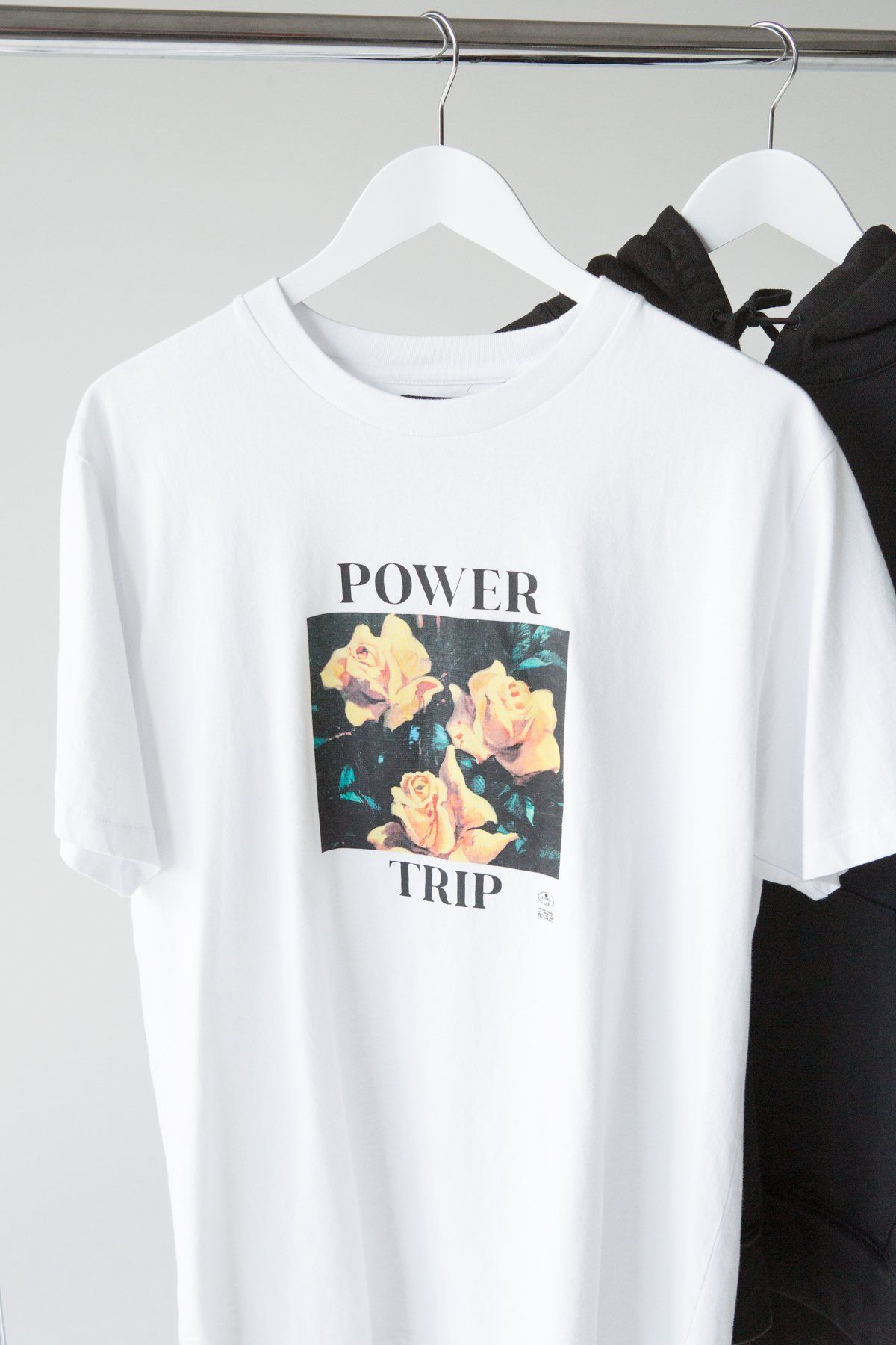 Power Trip Merch Fit Tee - White sold by Thrills product image thumbnail 5