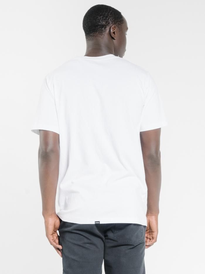 Power Trip Merch Fit Tee - White sold by Thrills product image thumbnail 2
