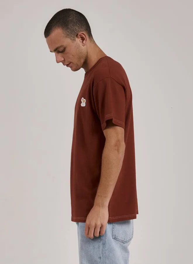 Running Free Box Fit Tee - Chimney Red sold by Thrills product image thumbnail 3