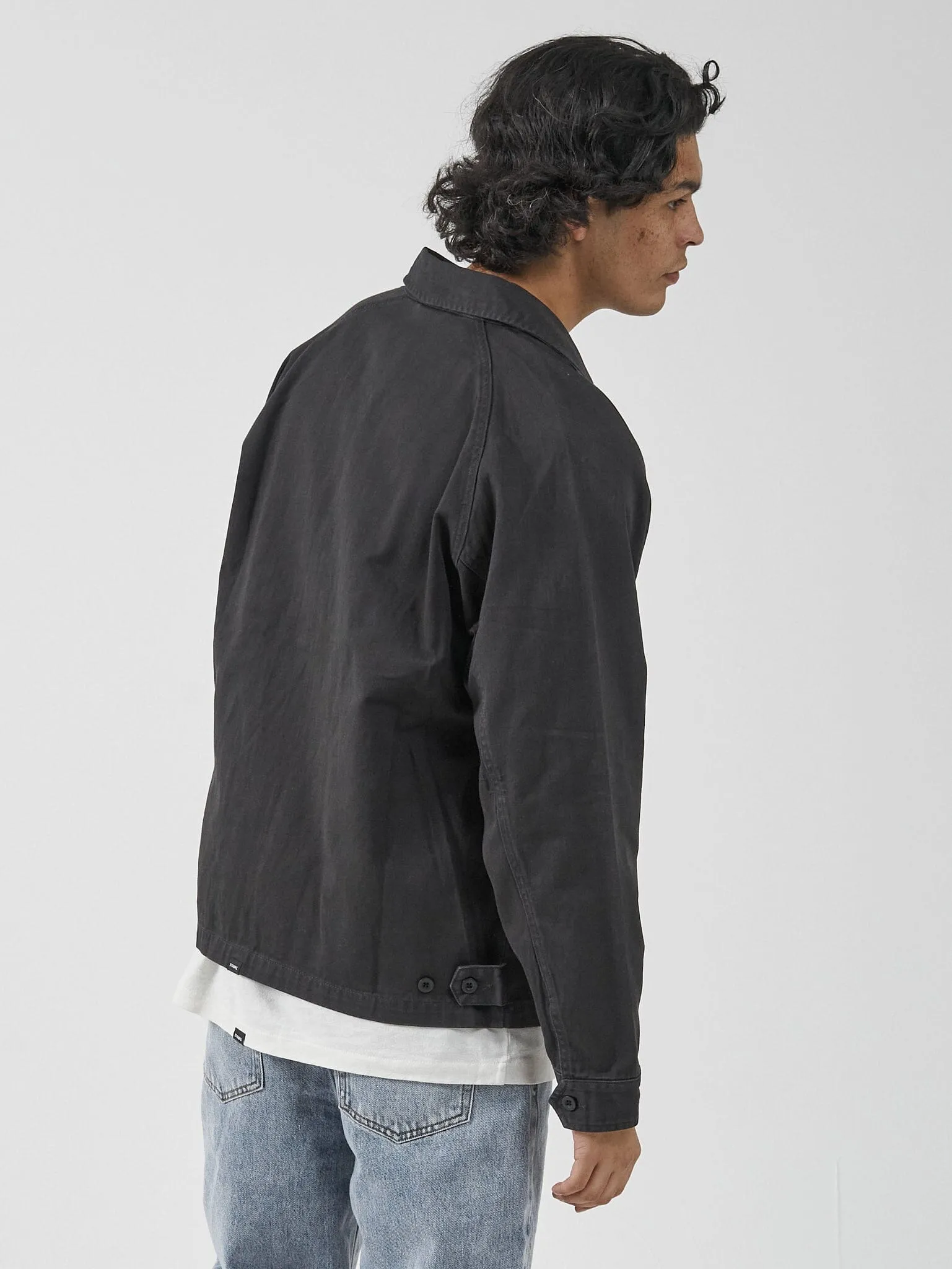 Minimal Thrills Work Jacket - Washed Black sold by Thrills product image thumbnail 2