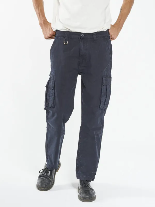 Slacker Cargo Pant - Dark Navy sold by Thrills