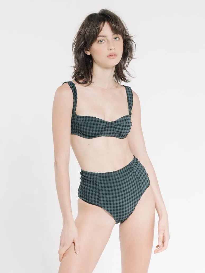 Georgie High Waist Bottom - Pine sold by Thrills product image thumbnail 5