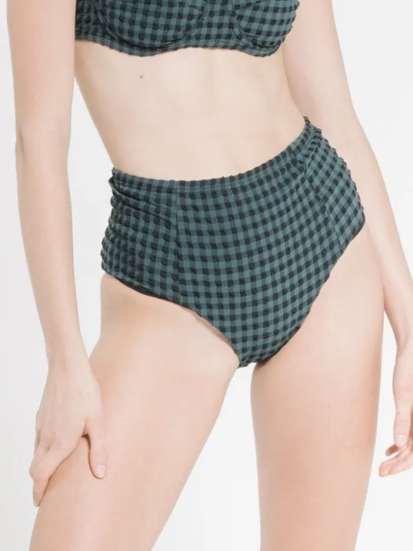 Georgie High Waist Bottom - Pine sold by Thrills
