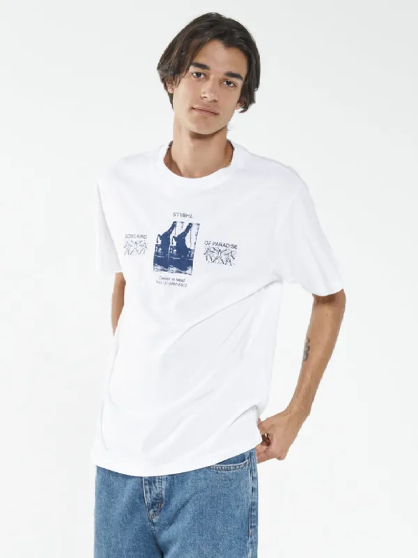 In Order & Disorder Merch Fit Tee - White sold by Thrills