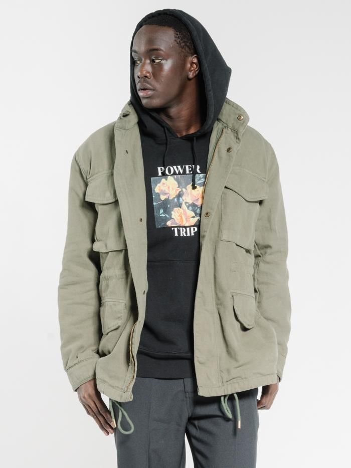 Formation Jacket - Army Green sold by Thrills product image thumbnail 3