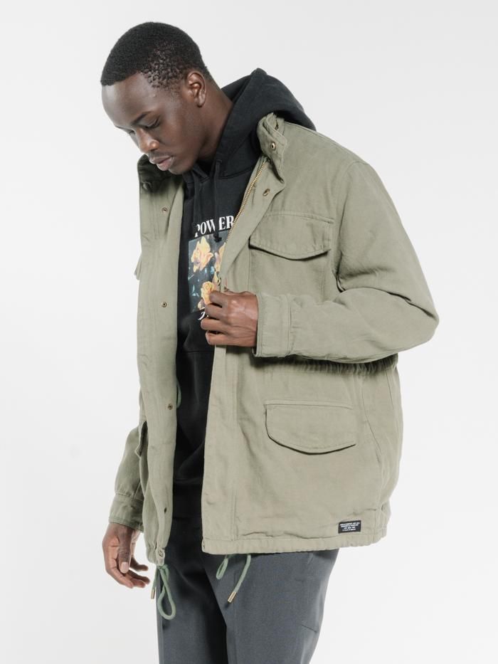 Formation Jacket - Army Green sold by Thrills product image thumbnail 4