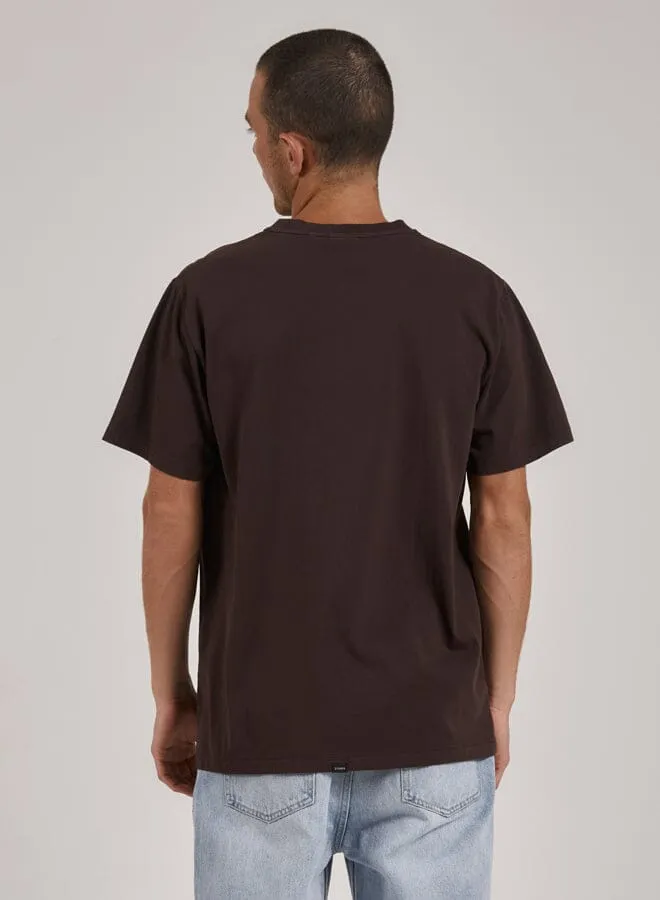 Laid Back Merch Fit Tee - Postal Brown sold by Thrills product image thumbnail 2