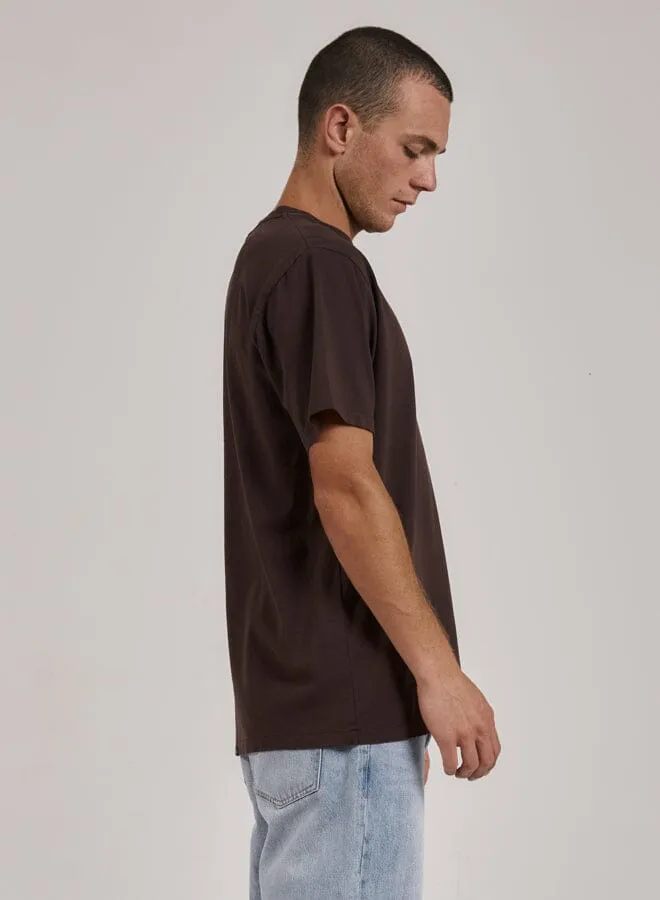Laid Back Merch Fit Tee - Postal Brown sold by Thrills product image thumbnail 4