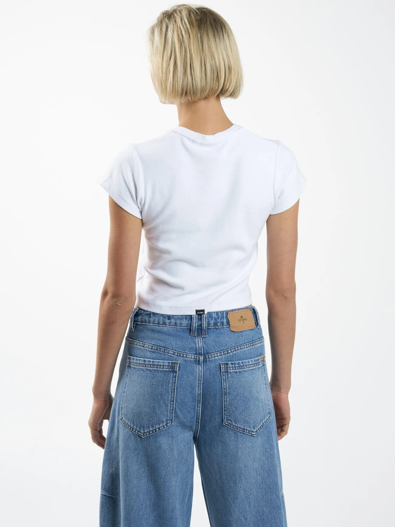 Canyon Mini Tee - White sold by Thrills product image thumbnail 5