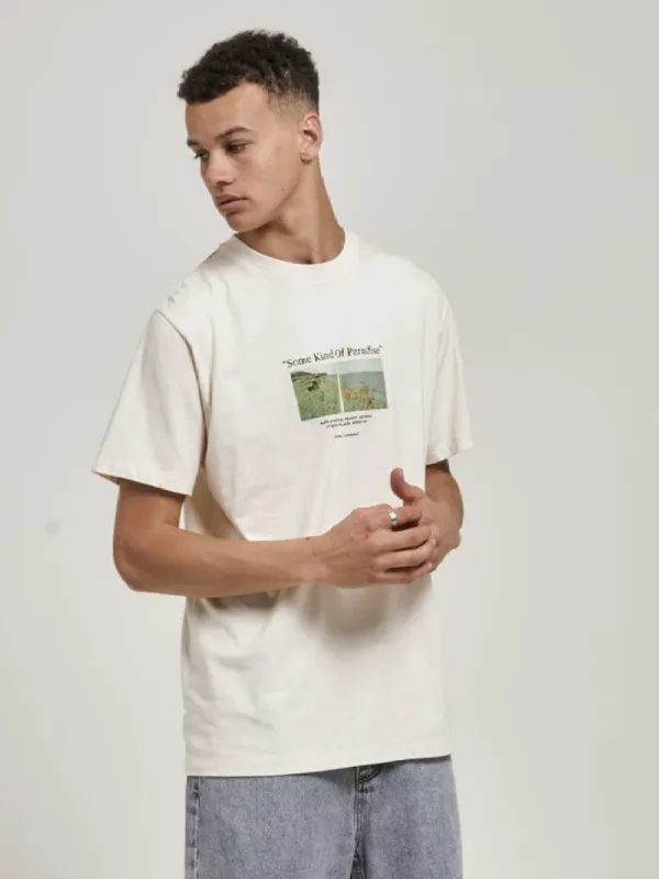 Paradise Around Us Merch Fit Tee - Heritage White sold by Thrills