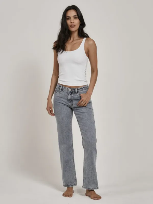 Chelsea Mid Bootcut Jean - Garage Blue sold by Thrills