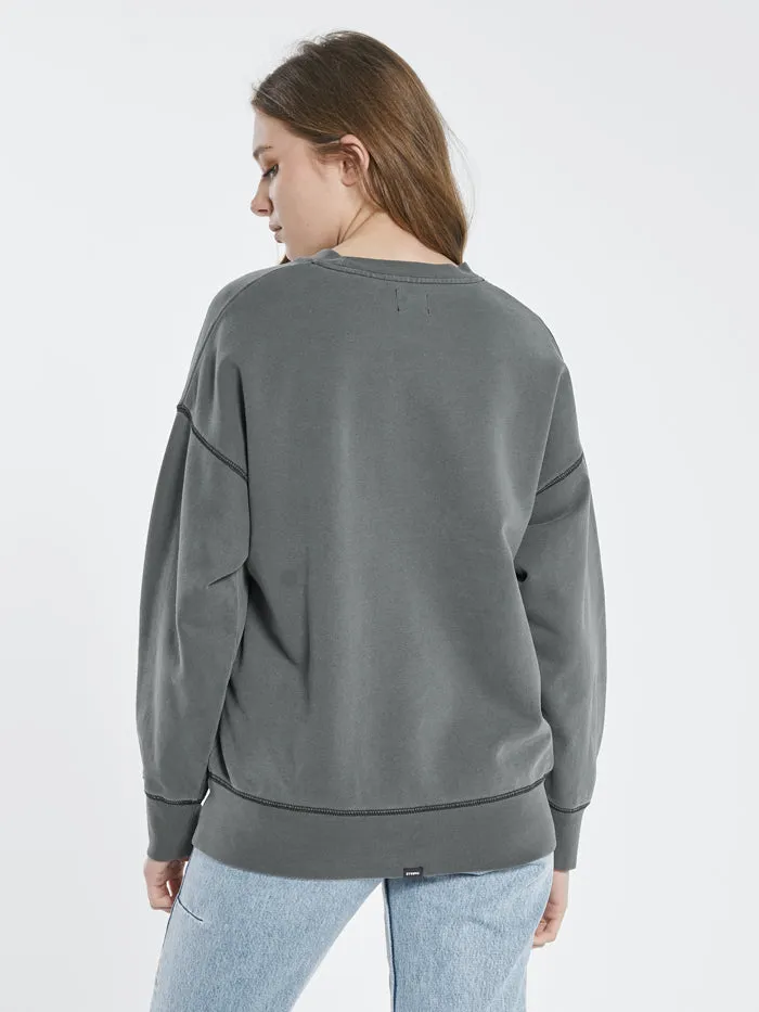 Eternal Flight Slouch Crew - Merch Black sold by Thrills product image thumbnail 2