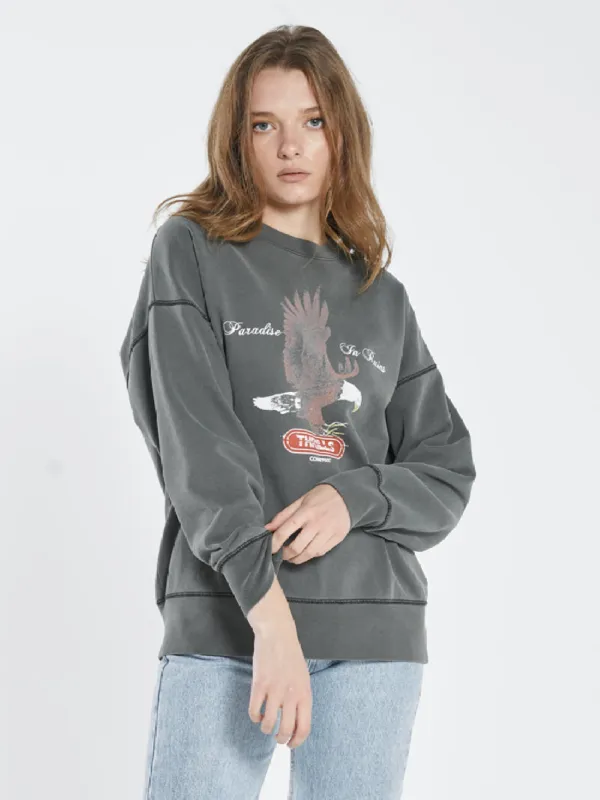 Eternal Flight Slouch Crew - Merch Black sold by Thrills