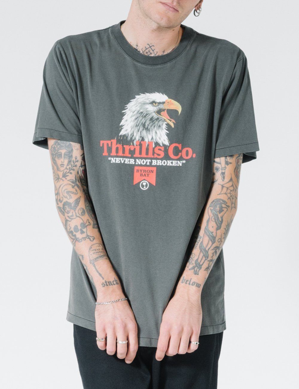 Talla Merch Fit Tee - Merch Black sold by Thrills product image thumbnail 3