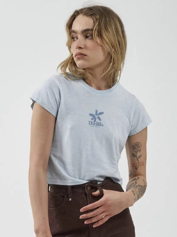Delia Hemp Mini Tee - Baby Blue sold by Thrills