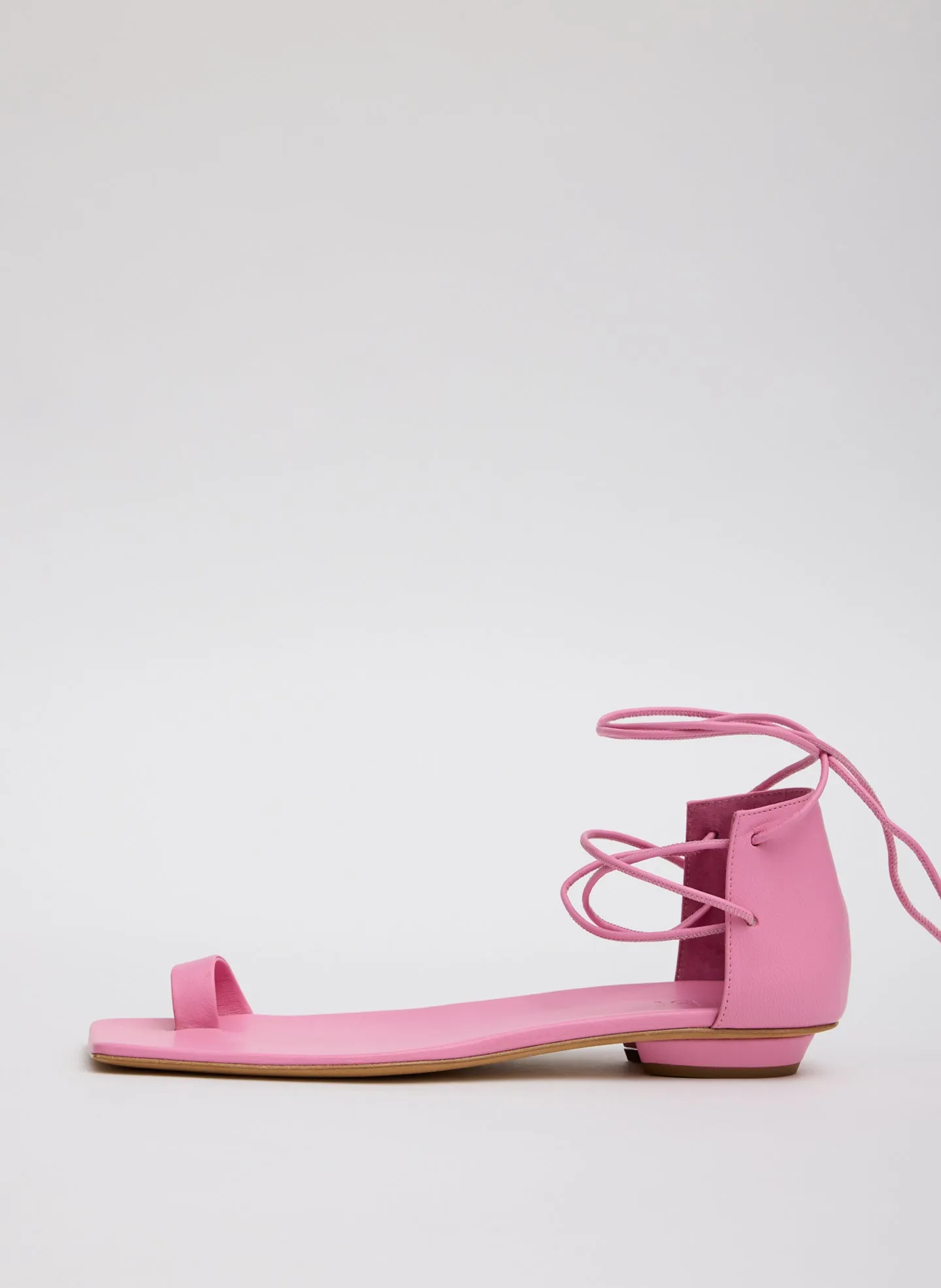 Ali Lace-Up Short Sandal sold by Tibi