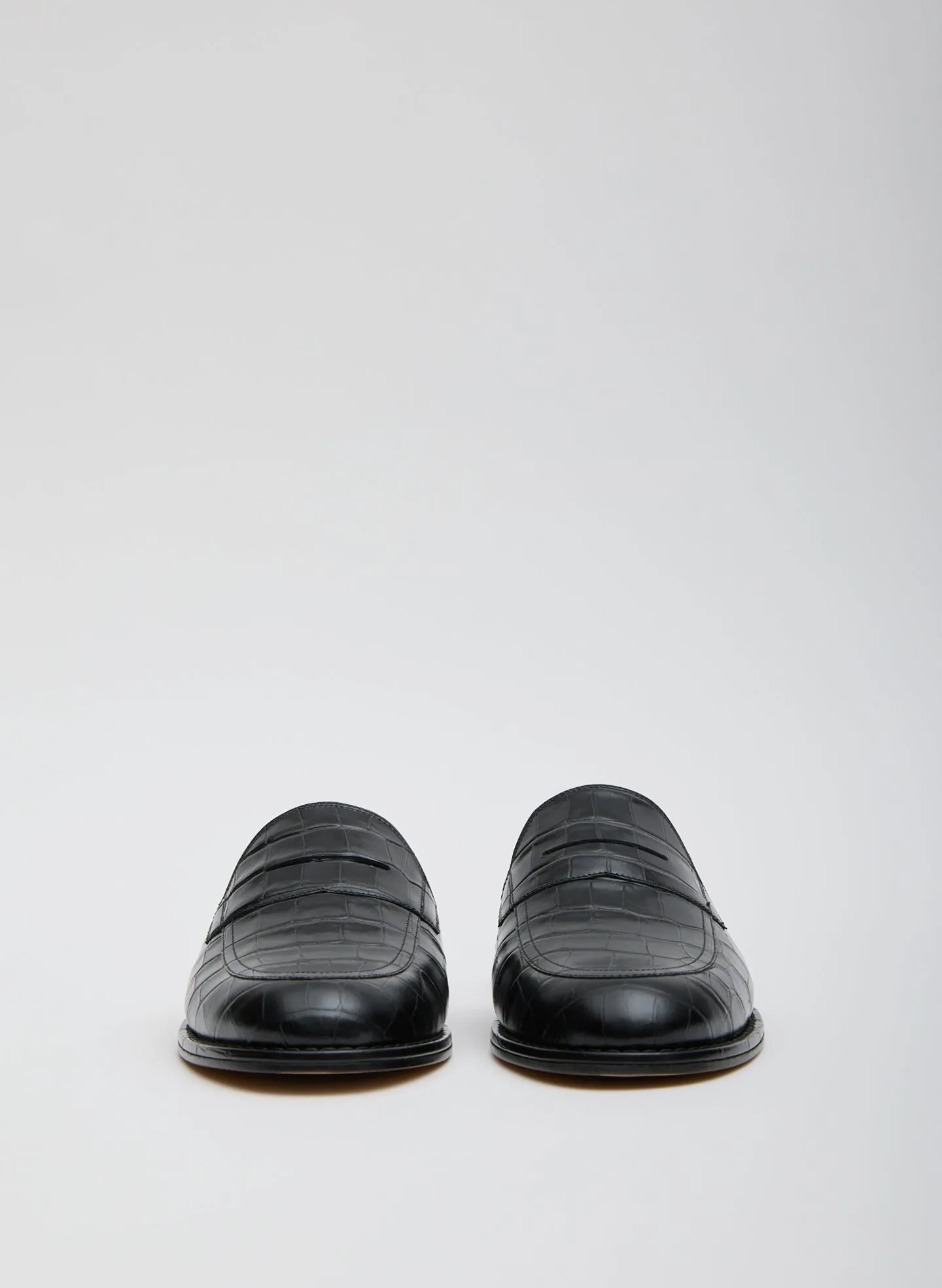 Herbert Slide Crocodile Embossed sold by Tibi product image thumbnail 3