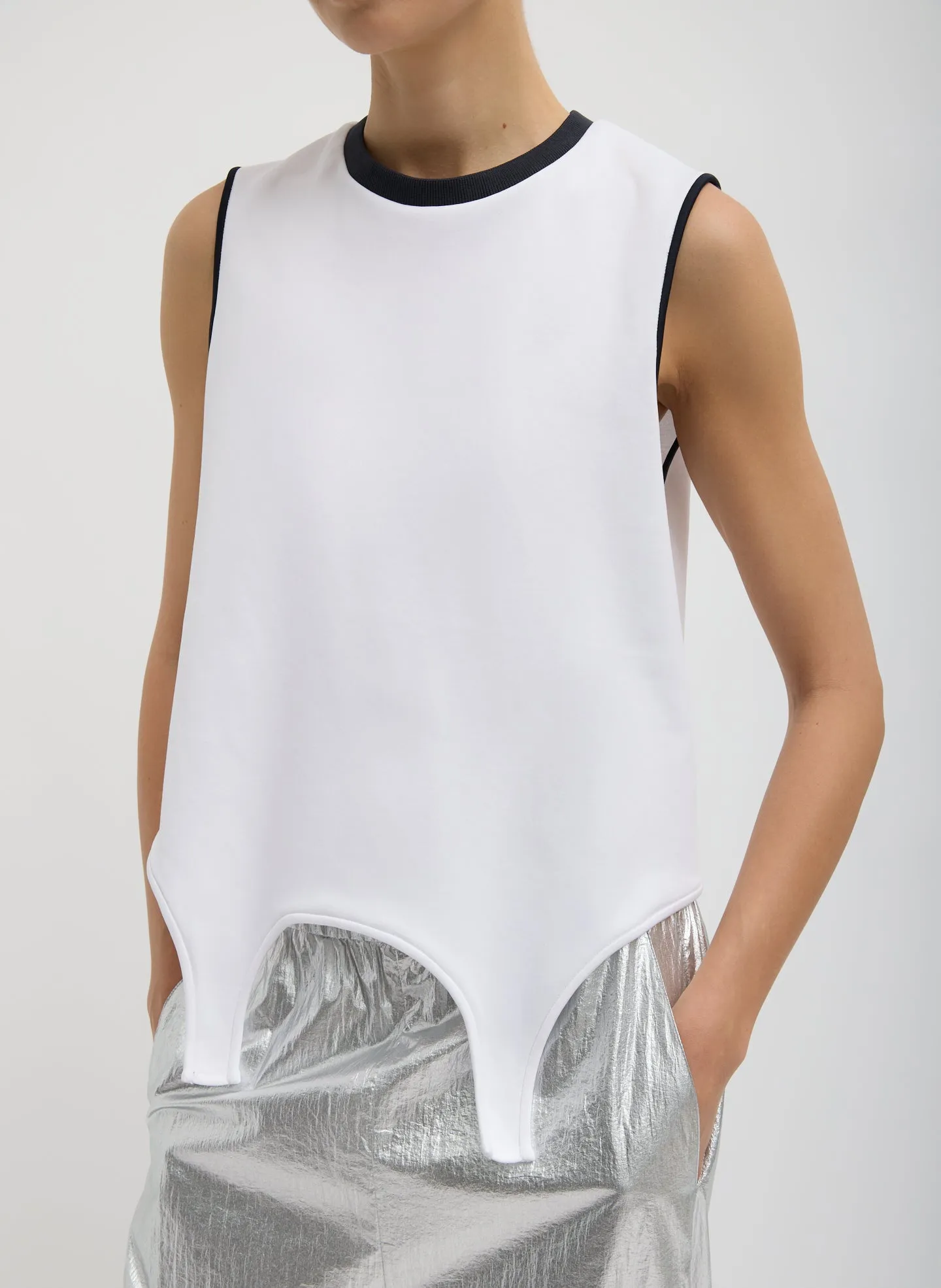Active Knit Flip Tank sold by Tibi