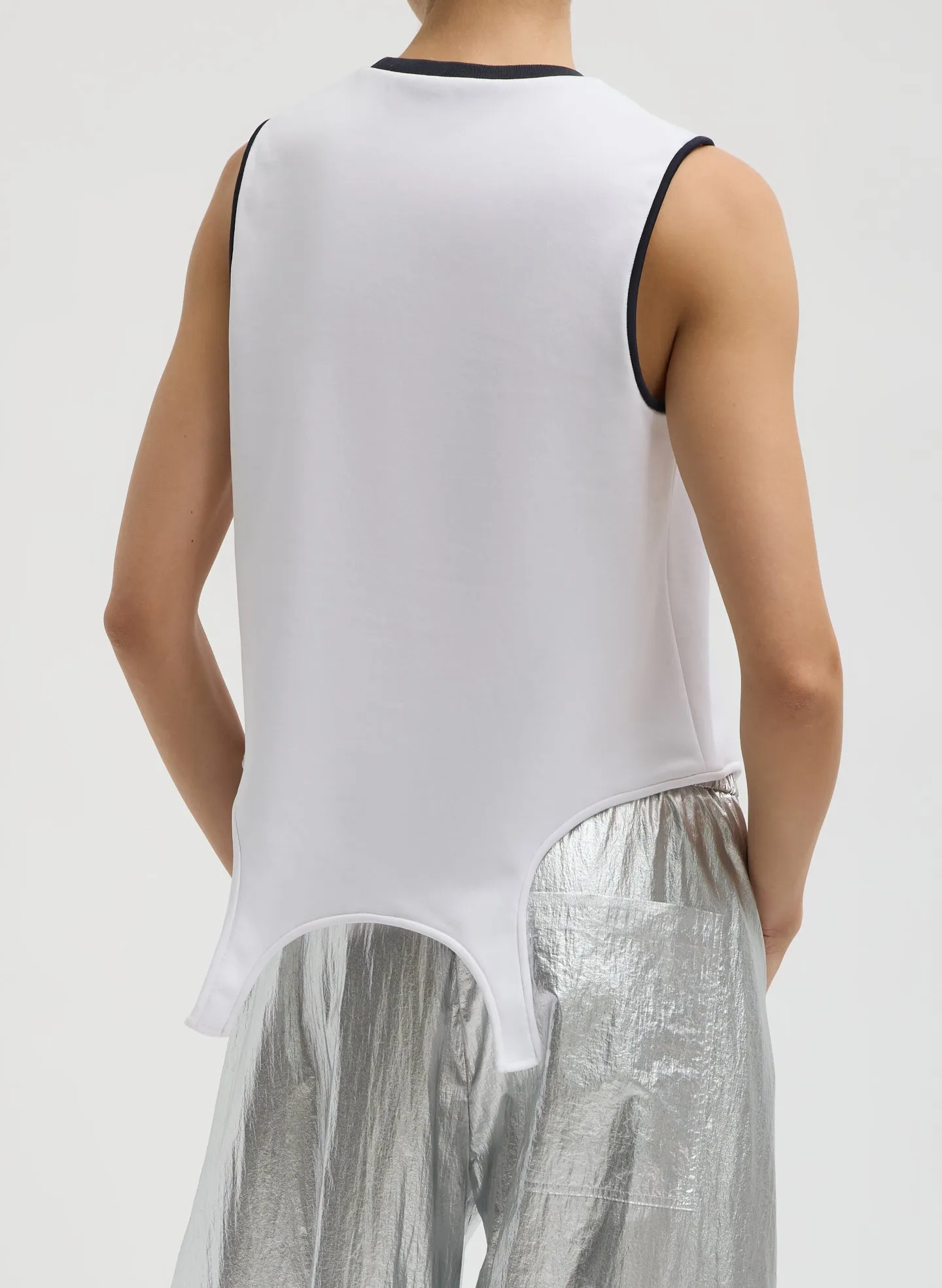 Active Knit Flip Tank sold by Tibi product image thumbnail 2