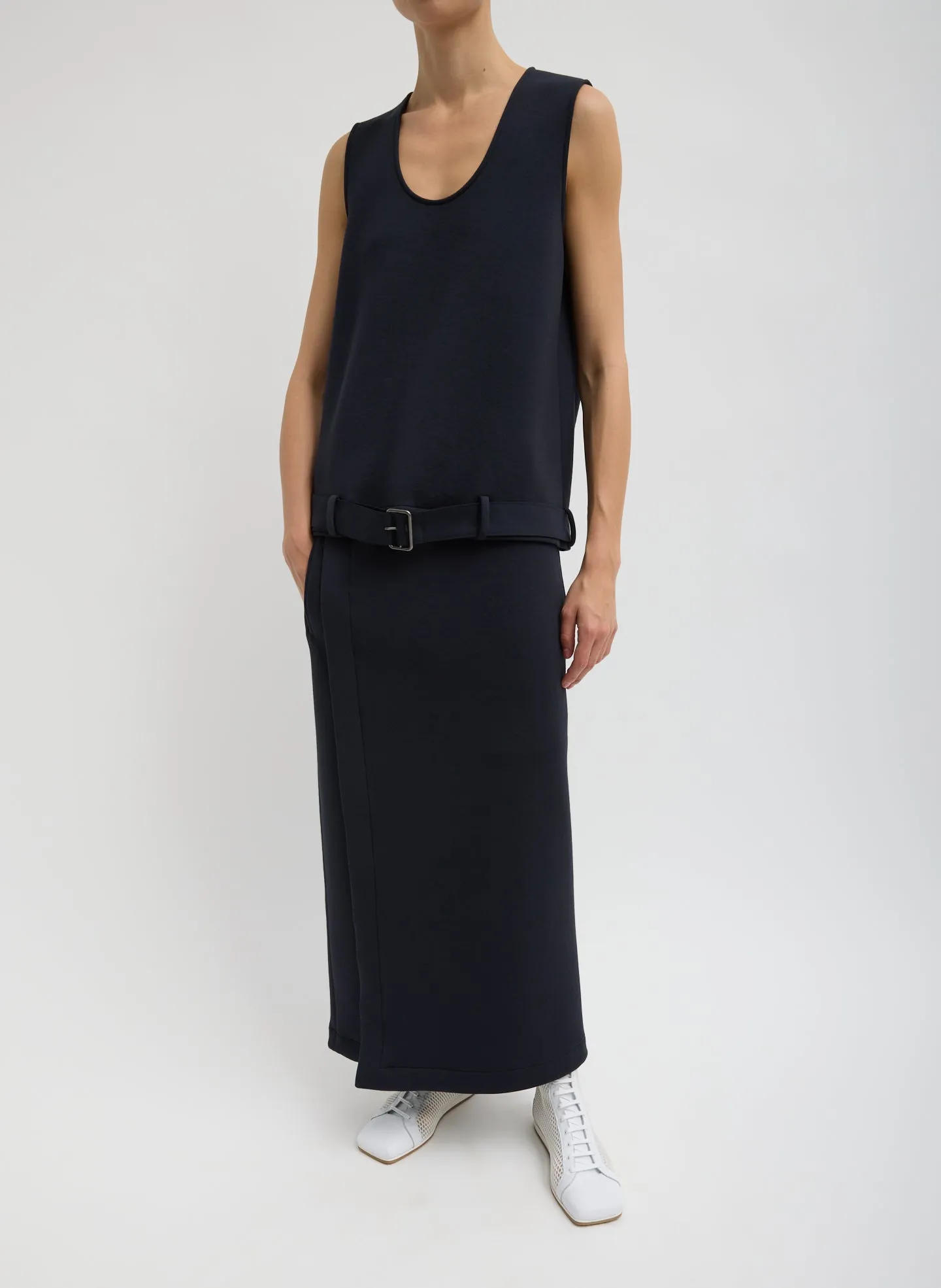 Bonded Viscose Tank Top sold by Tibi product image thumbnail 4