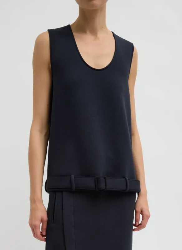 Bonded Viscose Tank Top sold by Tibi