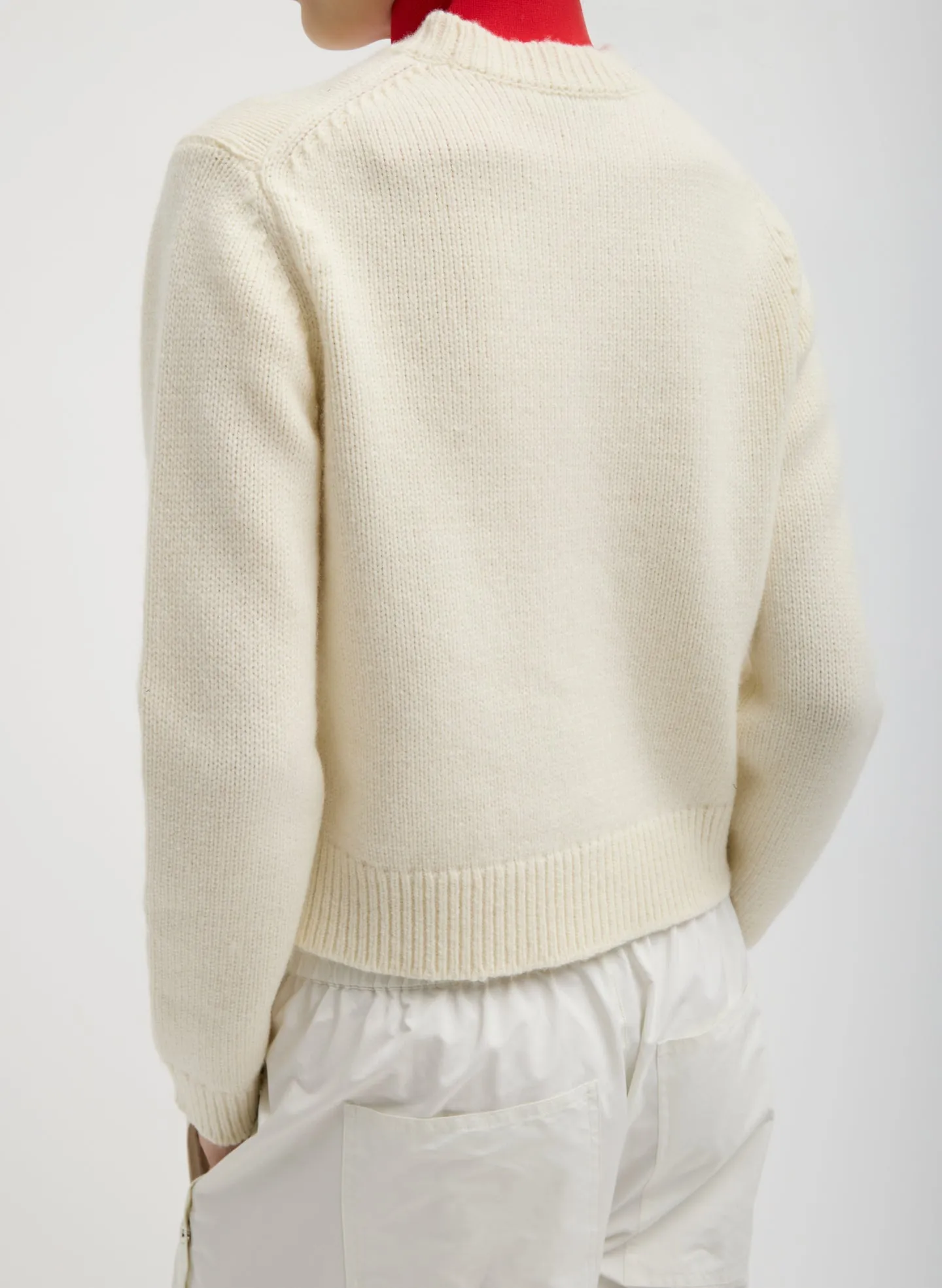 Soft Wool Ski Shrunken Sweater sold by Tibi product image thumbnail 2