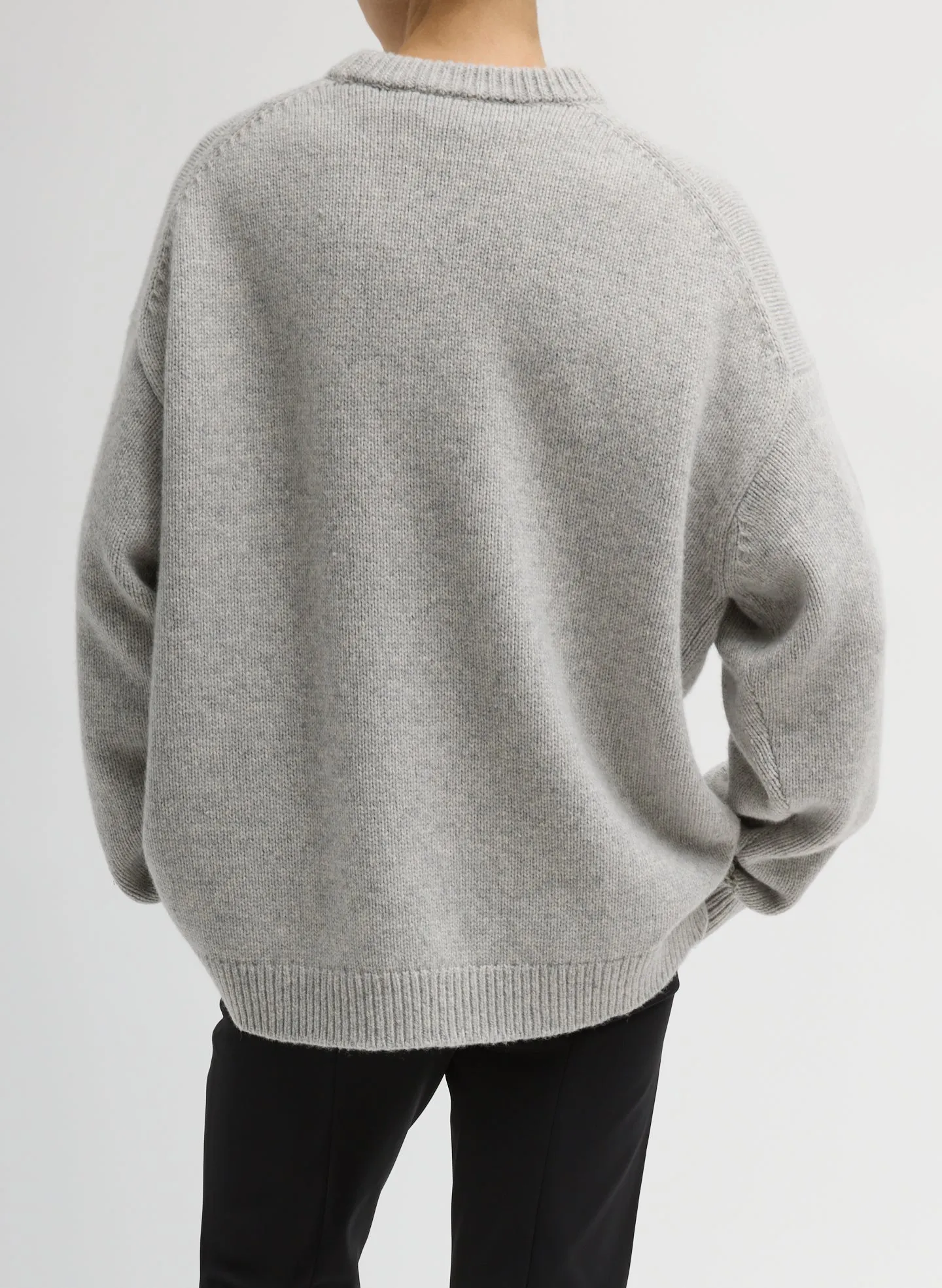 Soft Wool Ski Easy Pullover Crewneck Sweater sold by Tibi product image thumbnail 3
