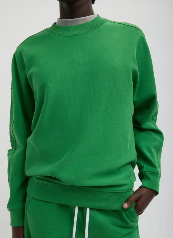 Cocoon Crewneck Sweatshirt made by Tibi