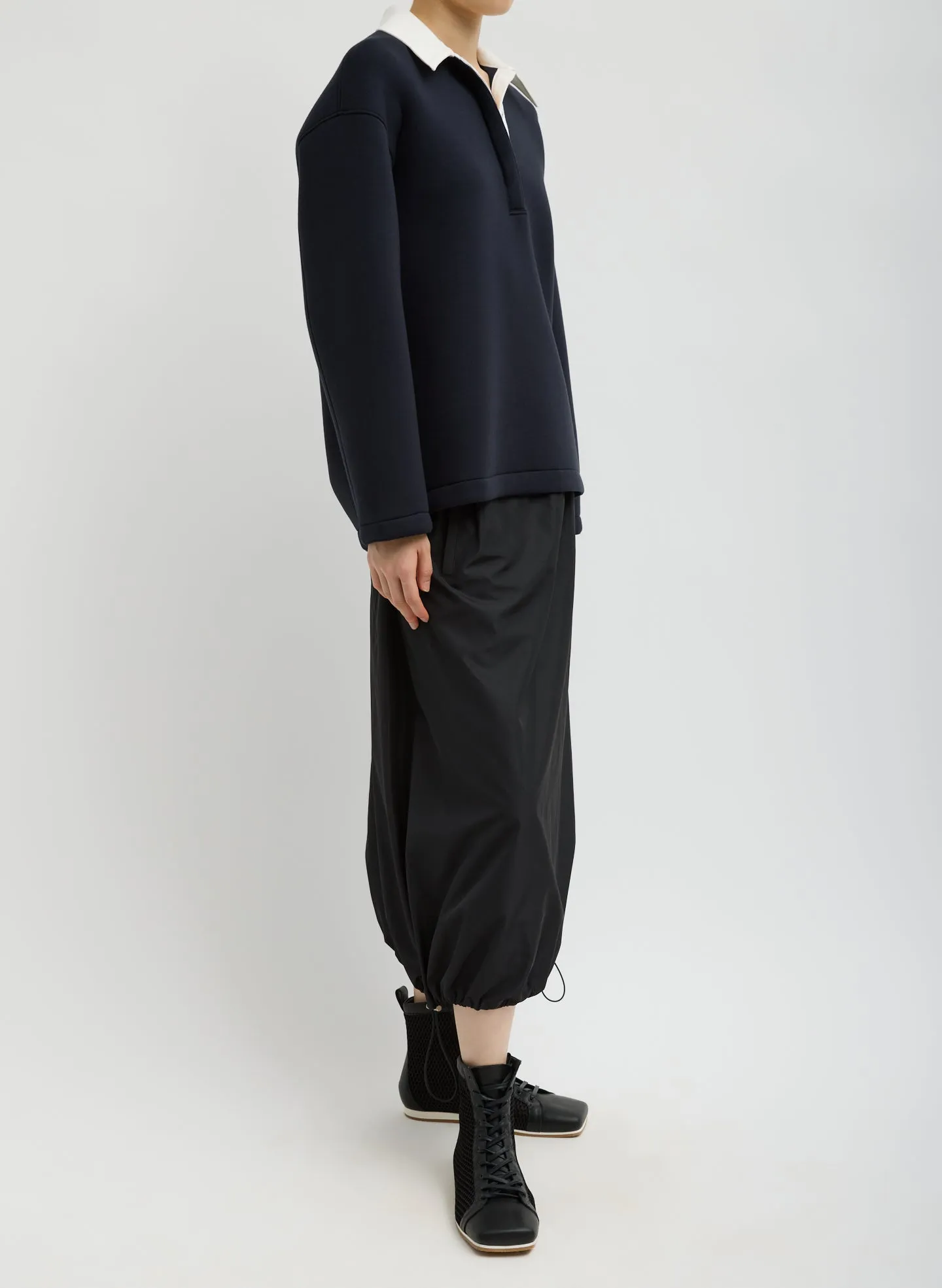 Italian Sporty Nylon Midi Anorak Skirt sold by Tibi product image thumbnail 2