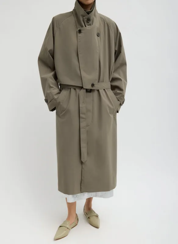 Double Collar Frank Trench made by Tibi