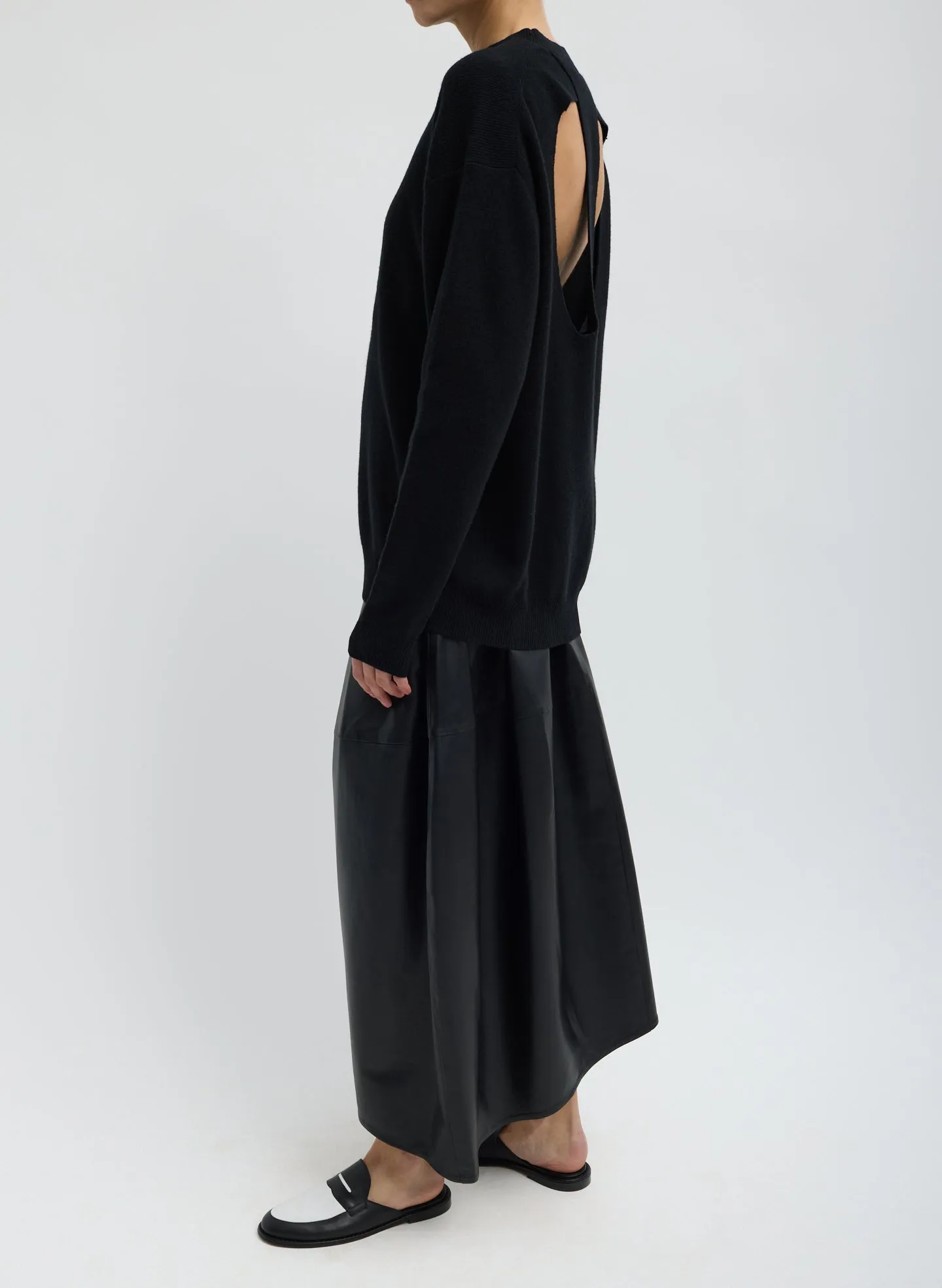 Anna Merino Wool Cut Out Racerback Pullover sold by Tibi product image thumbnail 5