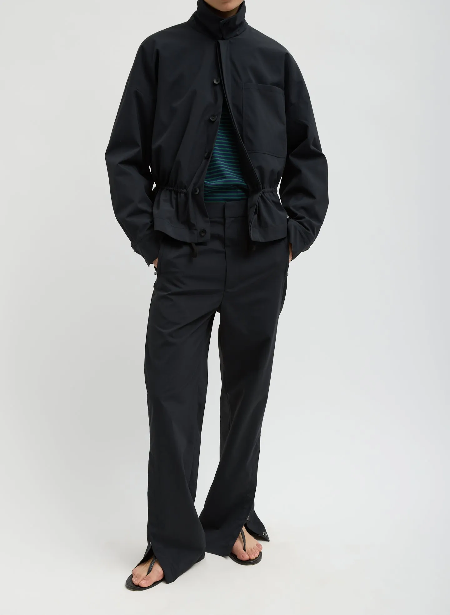 Tech Suiting Anorak Bomber sold by Tibi product image thumbnail 5
