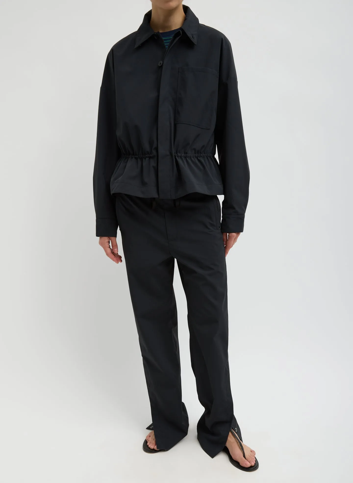 Tech Suiting Anorak Bomber sold by Tibi product image thumbnail 4