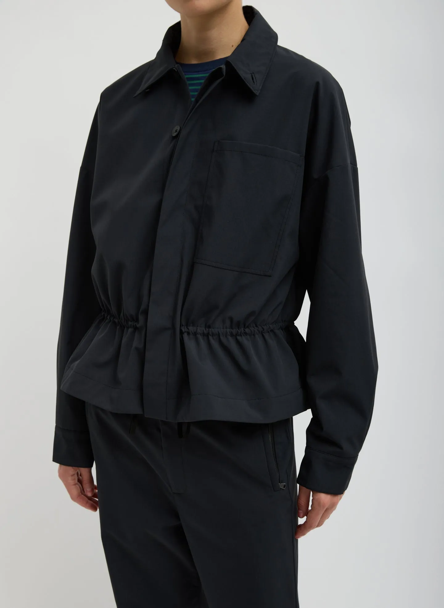 Tech Suiting Anorak Bomber sold by Tibi
