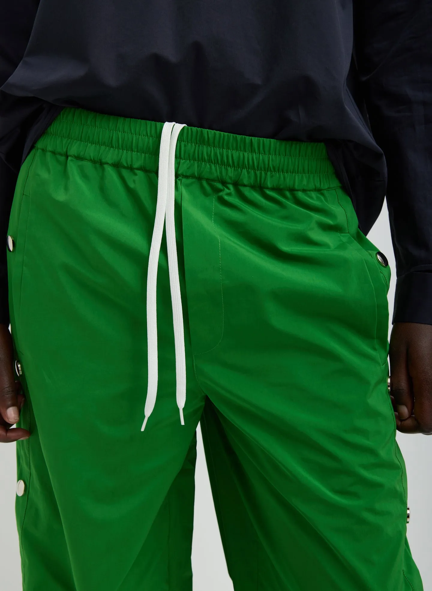 Nylon Snap Pull On Jogger sold by Tibi product image thumbnail 5