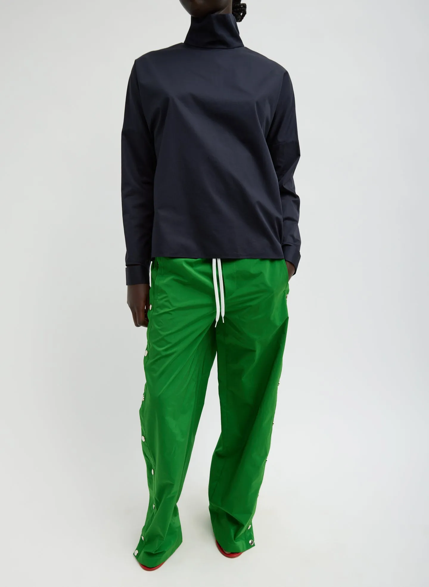 Nylon Snap Pull On Jogger sold by Tibi