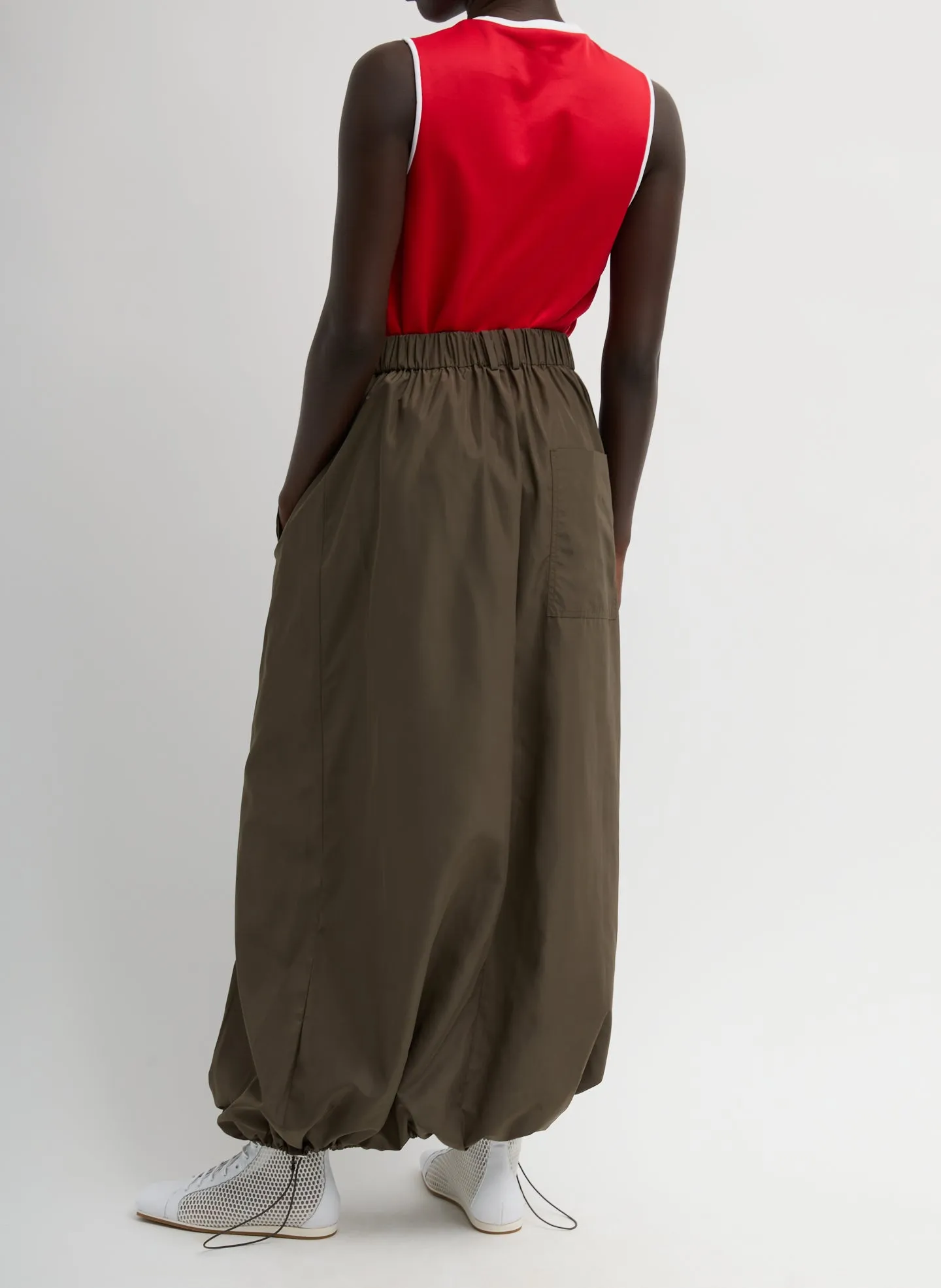Italian Sporty Nylon Maxi Anorak Skirt sold by Tibi product image thumbnail 2