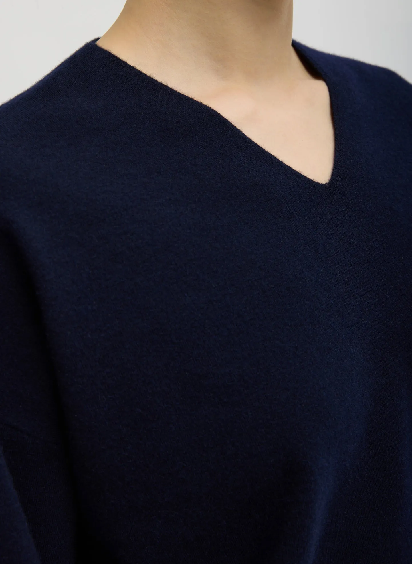 Double Faced Cashmere Oversized Easy Sweater sold by Tibi product image thumbnail 5