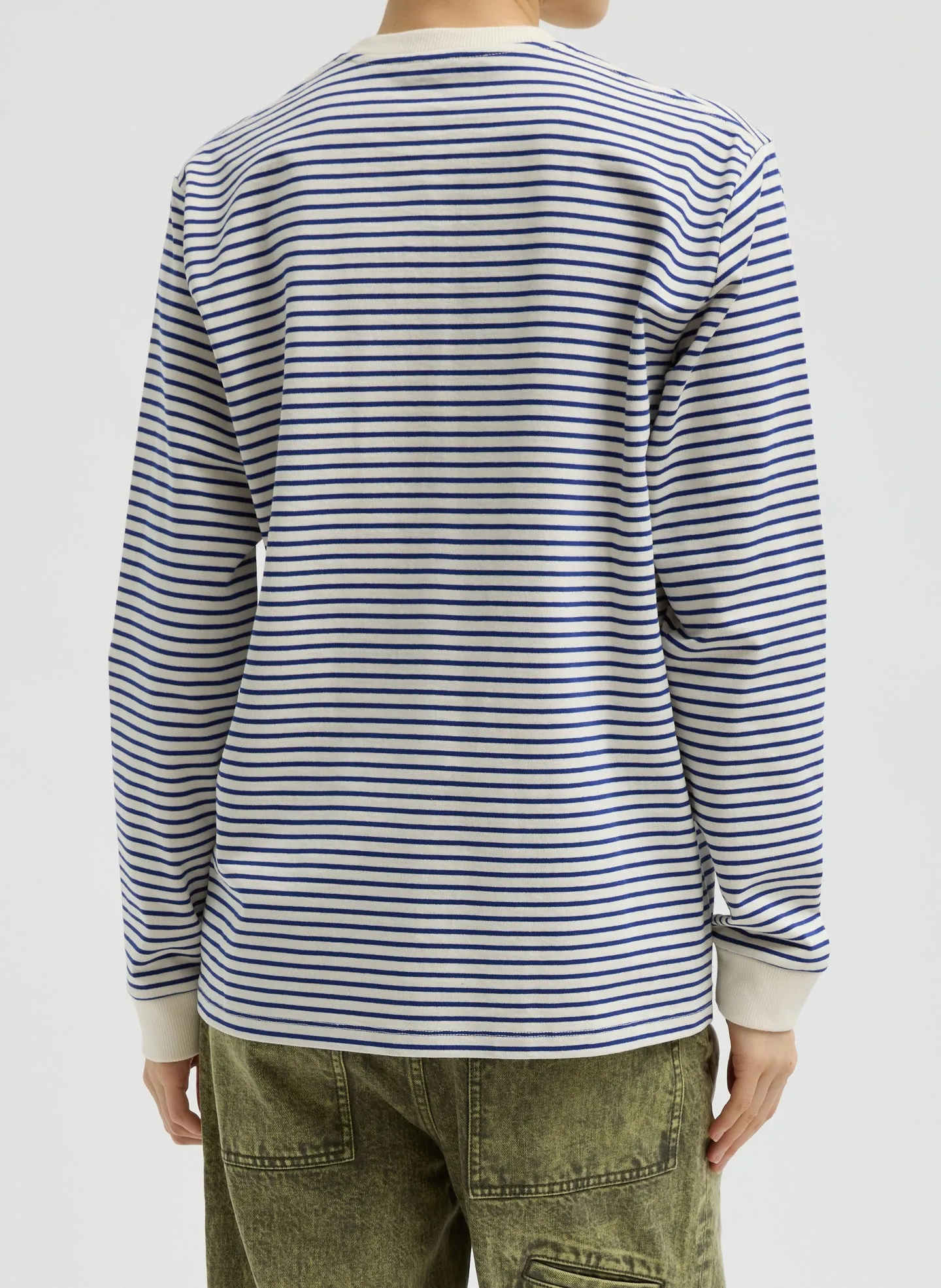 Striped Perfect Unisex Long Sleeve T-Shirt sold by Tibi product image thumbnail 3