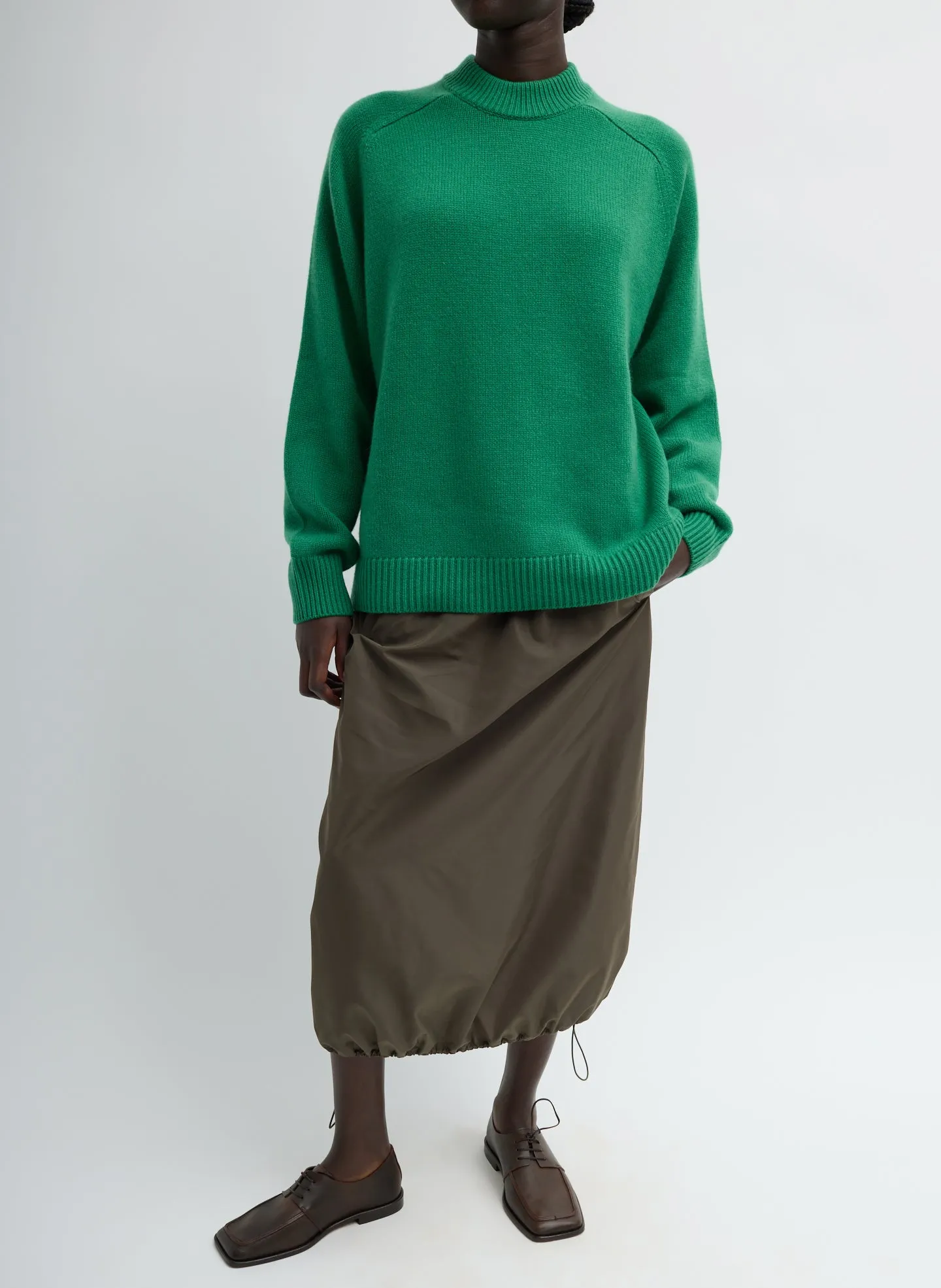 Cashmere Crewneck Oversized Pullover Sweater sold by Tibi product image thumbnail 3